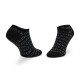 Calvin Klein Γυναικείες Κάλτσες 701218779-001  Set 2 ζευγάρια  για sneakers με print, ΜΑΥΡΑ