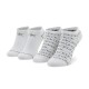 Calvin Klein Γυναικείες Κάλτσες 701218779-002  Set 2 ζευγάρια  για sneakers με print, ΑΣΠΡΟ