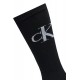 Calvin Klein 701228802-001, Ανδρικές Κάλτσες 2pack Monogram Αθλητικές Με Πετσέτα , ΜΑΥΡΟ