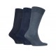 Calvin Klein 701234208-005, Ανδρικές Κάλτσες Set 3 ζευγάρια με logo, ΜΠΛΕ