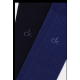 Calvin Klein 701235981-003, CK MEN SOCK 3 pcs GIFTBOX DROPNEEDLE,  ΜΠΛΕ ΣΚΟΥΡΟ