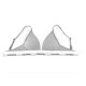 Calvin Klein Light Lined Bralette LV00QF8498-P7A Icon Cotton Modal, ΓΚΡΙ
