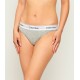 Calvin Klein Thong LV00QF8518-P7A,  Γυναικείο Κυλοτάκι Στρινγκ με εξωτερικό λάστιχο, ΓΚΡΙ