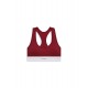 Calvin Klein LV00QF8018-AF8, Modal Rib Lightly Lined  Bralette, ΜΠΟΡΝΤΟ