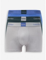 Calvin Klein Trunk LV00NB4476-3U5 3pack, Ανδρικά Μπόξερ GREATEST GREY/PONDFROSA PINE/IRIS B