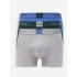 Calvin Klein Trunk LV00NB4476-3U5 3pack, Ανδρικά Μπόξερ GREATEST GREY/PONDFROSA PINE/IRIS B