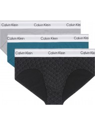 Calvin Klein LV00NB4563-2V1, Hip Brief 3pack, Ανδρικά Σλιπ FW25-26, MULTI COLOR