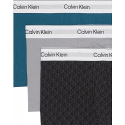 Calvin Klein LV00NB4565-2V1, Trunk 3pack, Ανδρικά Μπόξερ FW25-26, MULTI COLOR