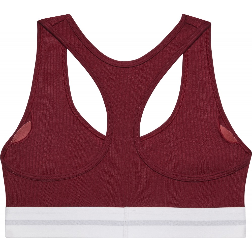 Calvin Klein LV00QF8018-AF8, Modal Rib Lightly Lined  Bralette, ΜΠΟΡΝΤΟ