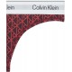 Calvin Klein Thong LV00QF8518-ZIJ,  Γυναικείο Κυλοτάκι Στρινγκ με logo, DARK BERRY