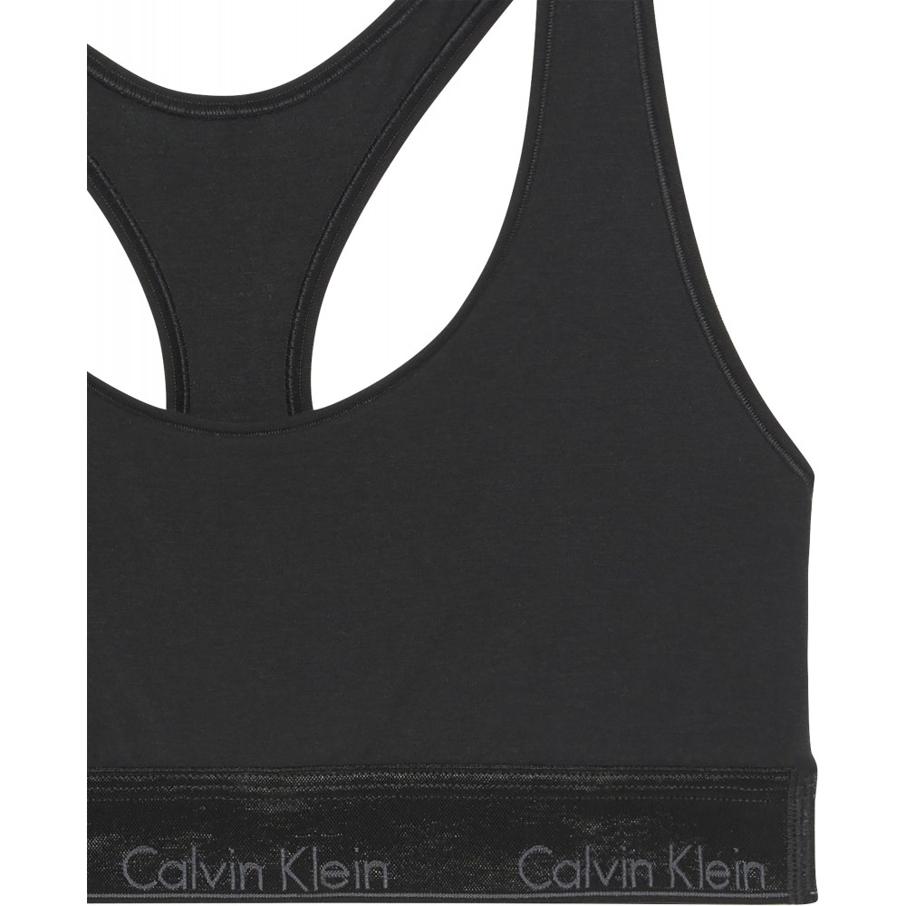 Calvin Klein LV00QF8547-UB1, Γυναικείο Μπουστάκι με αθλητική πλάτη, ΜΑΥΡΟ Calvin Klein LV00QF8547-UB1, Γυναικείο Μπουστάκι με αθλητική πλάτη, ΜΑΥΡΟ