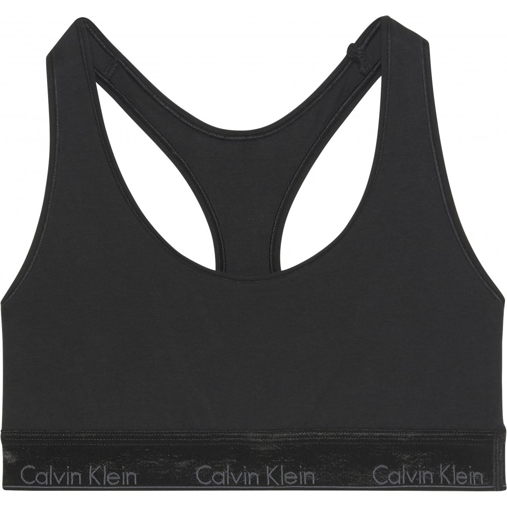 Calvin Klein LV00QF8547-UB1, Γυναικείο Μπουστάκι με αθλητική πλάτη, ΜΑΥΡΟ Calvin Klein LV00QF8547-UB1, Γυναικείο Μπουστάκι με αθλητική πλάτη, ΜΑΥΡΟ