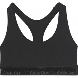 Calvin Klein LV00QF8547-UB1, Γυναικείο Μπουστάκι με αθλητική πλάτη, ΜΑΥΡΟ Calvin Klein LV00QF8547-UB1, Γυναικείο Μπουστάκι με αθλητική πλάτη, ΜΑΥΡΟ