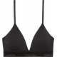 Calvin Klein Light Lined Bralette LV00QF8548-UB1 Icon Cotton Modal, ΜΑΥΡΟ Calvin Klein Light Lined Bralette LV00QF8548-UB1 Icon Cotton Modal, ΜΑΥΡΟ