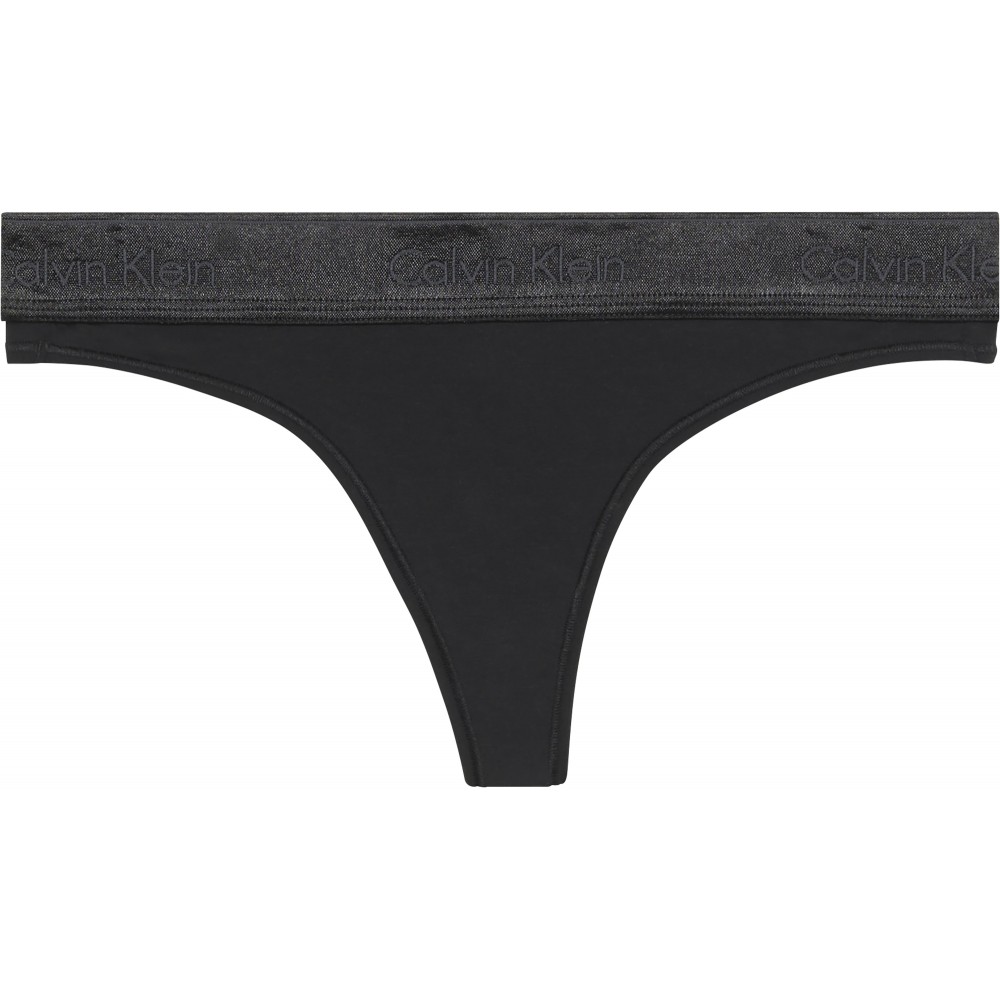 Calvin Klein LV00QF8549-UB1, Thong Icon Cotton Modal Limited Edition, ΜΑΥΡΟ Calvin Klein LV00QF8549-UB1, Thong Icon Cotton Modal Limited Edition, ΜΑΥΡΟ