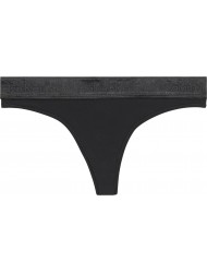 Calvin Klein LV00QF8549-UB1, Thong Icon Cotton Modal Limited Edition, ΜΑΥΡΟ Calvin Klein LV00QF8549-UB1, Thong Icon Cotton Modal Limited Edition, ΜΑΥΡΟ