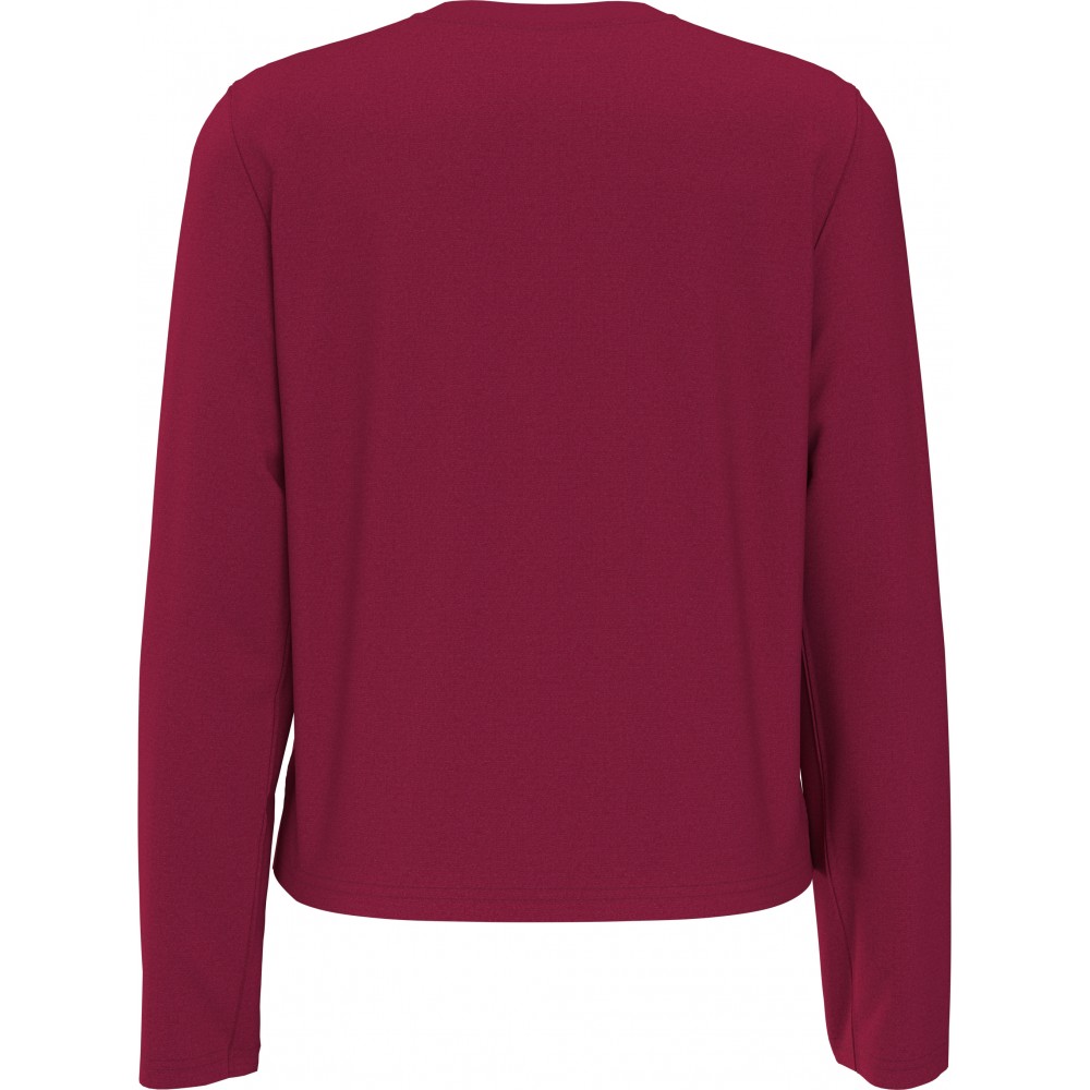 Calvin Klein LV00QS7578-3FA, Γυναικεία Πυτζάμα Βαμβακερή με ριγέ παντελόνι, ΚΕΡΑΣΙ Calvin Klein LV00QS7578-3FA, Γυναικεία Πυτζάμα Βαμβακερή με ριγέ παντελόνι, ΚΕΡΑΣΙ