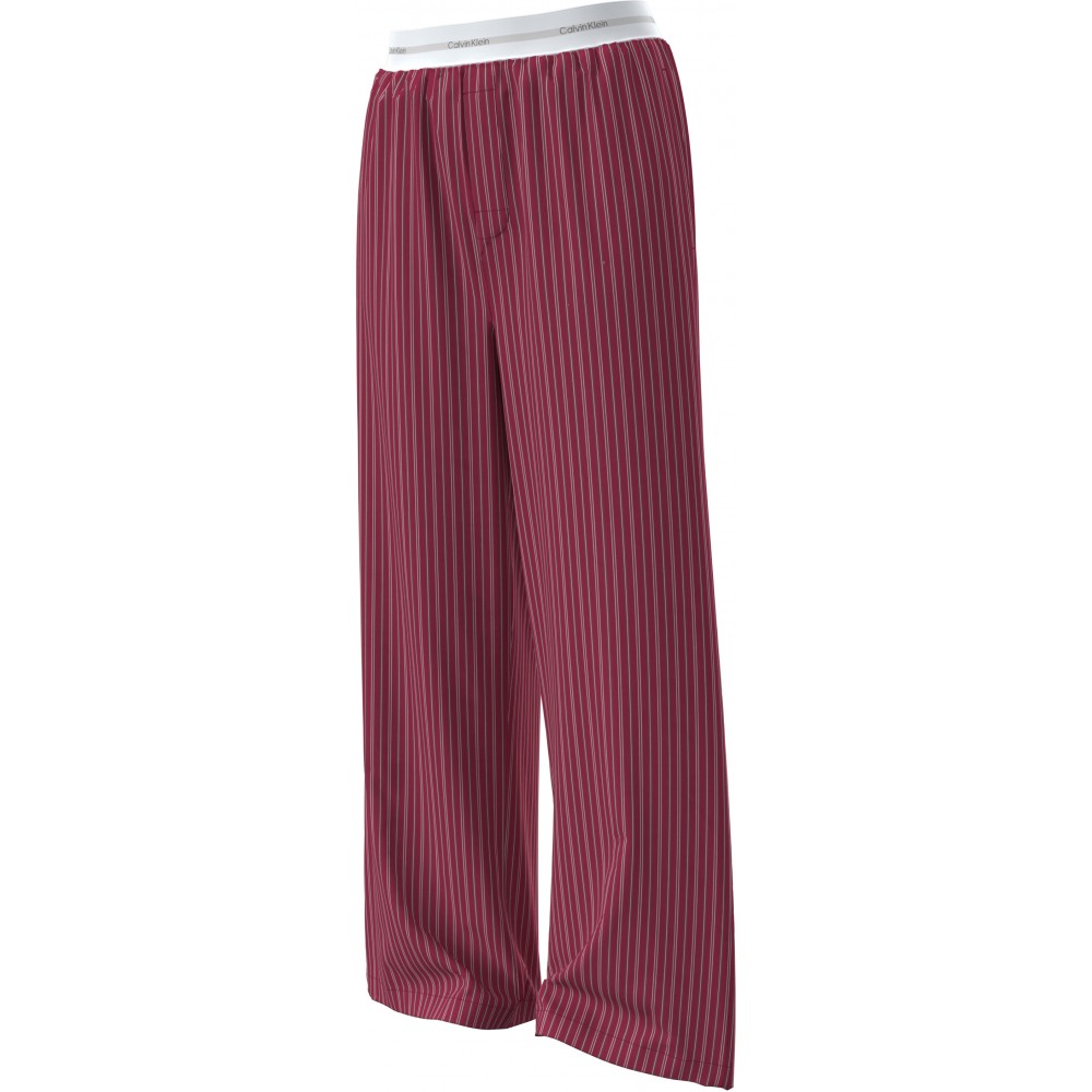 Calvin Klein LV00QS7578-3FA, Γυναικεία Πυτζάμα Βαμβακερή με ριγέ παντελόνι, ΚΕΡΑΣΙ Calvin Klein LV00QS7578-3FA, Γυναικεία Πυτζάμα Βαμβακερή με ριγέ παντελόνι, ΚΕΡΑΣΙ