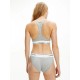 Calvin Klein LV00QF8493-P7A Unlined Bralette με φαρδύ λάστιχο και αθλητική πλάτη, ΓΚΡΙ Calvin Klein LV00QF8493-P7A Unlined Bralette με φαρδύ λάστιχο και αθλητική πλάτη, ΓΚΡΙ