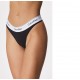 Calvin Klein LV00QF8518-UB1, Γυναικείο Κυλοτάκι Thong με εξωτερικό άσπρο λάστιχο, ΜΑΥΡΟ Calvin Klein LV00QF8518-UB1, Γυναικείο Κυλοτάκι Thong με εξωτερικό άσπρο λάστιχο, ΜΑΥΡΟ
