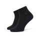 Calvin Klein 701234209-001, Ανδρικές Κάλτσες Ημίκοντες Set 3 ζευγάρια με logo, ΜΑΥΡΟ