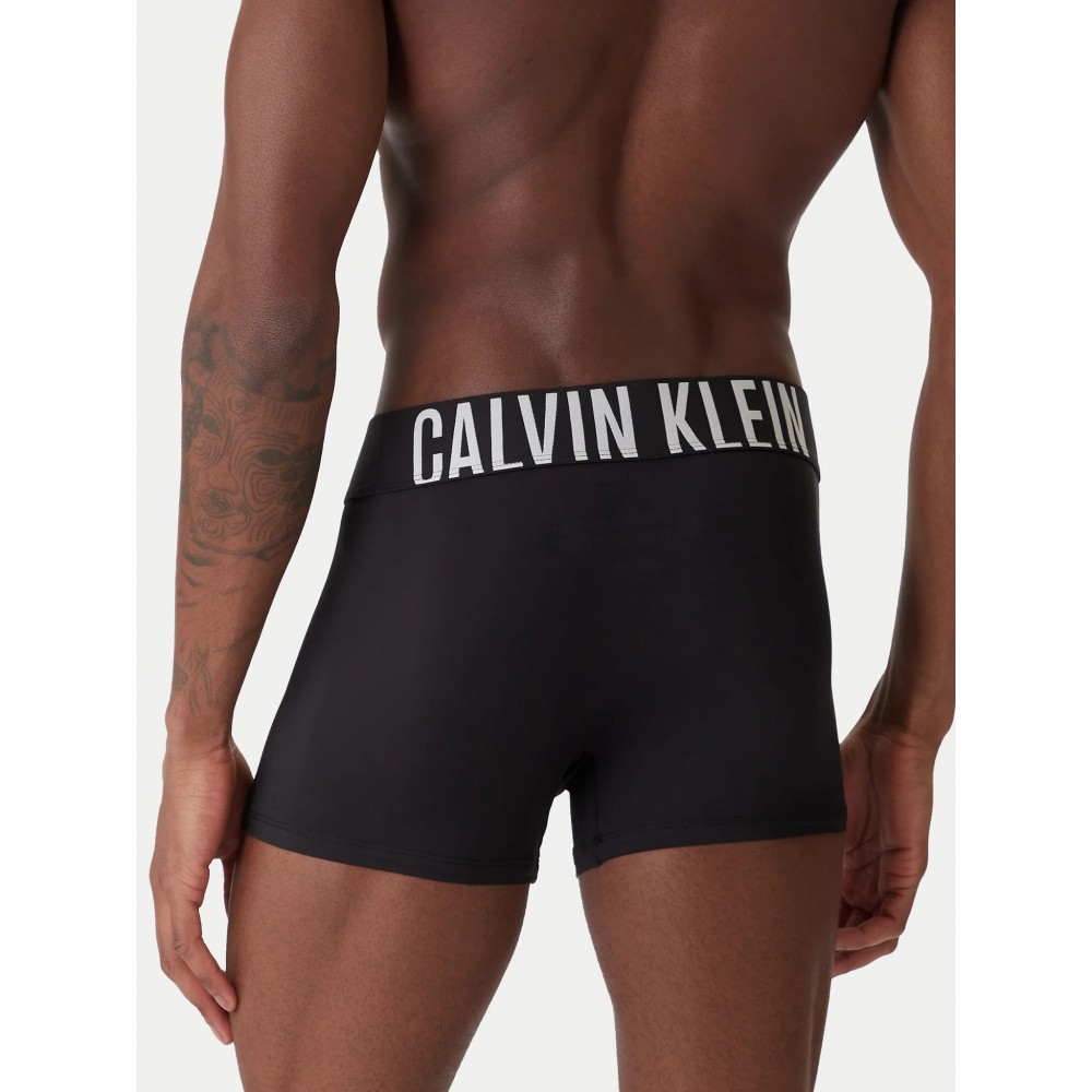 Calvin Klein 3Pack Microfiber Trunk Intense Power 000NB3775A-UB1,  ΜΑΥΡΟ