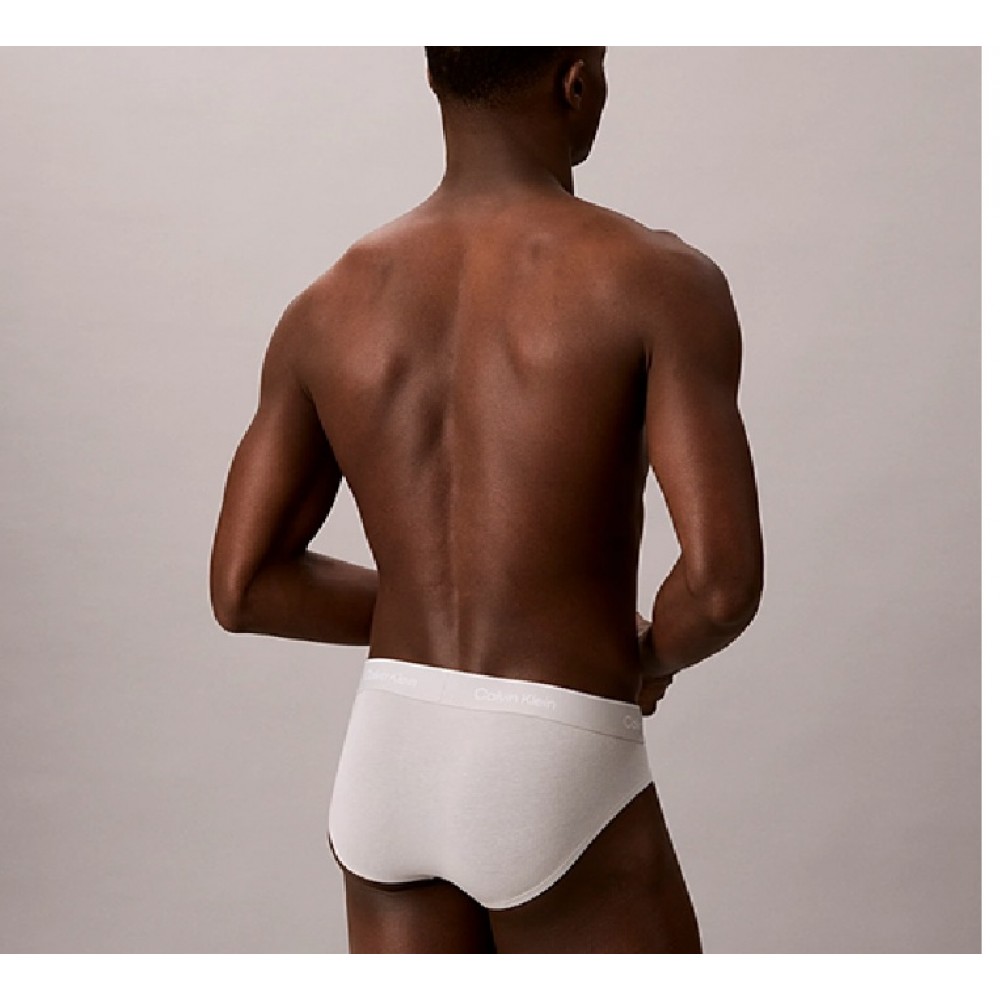 Calvin Klein LV00NB4388-4M0, ICON COTTON STRETCH Hip Brief, Ανδρικά Σλιπ 3 τεμ. Multi Color