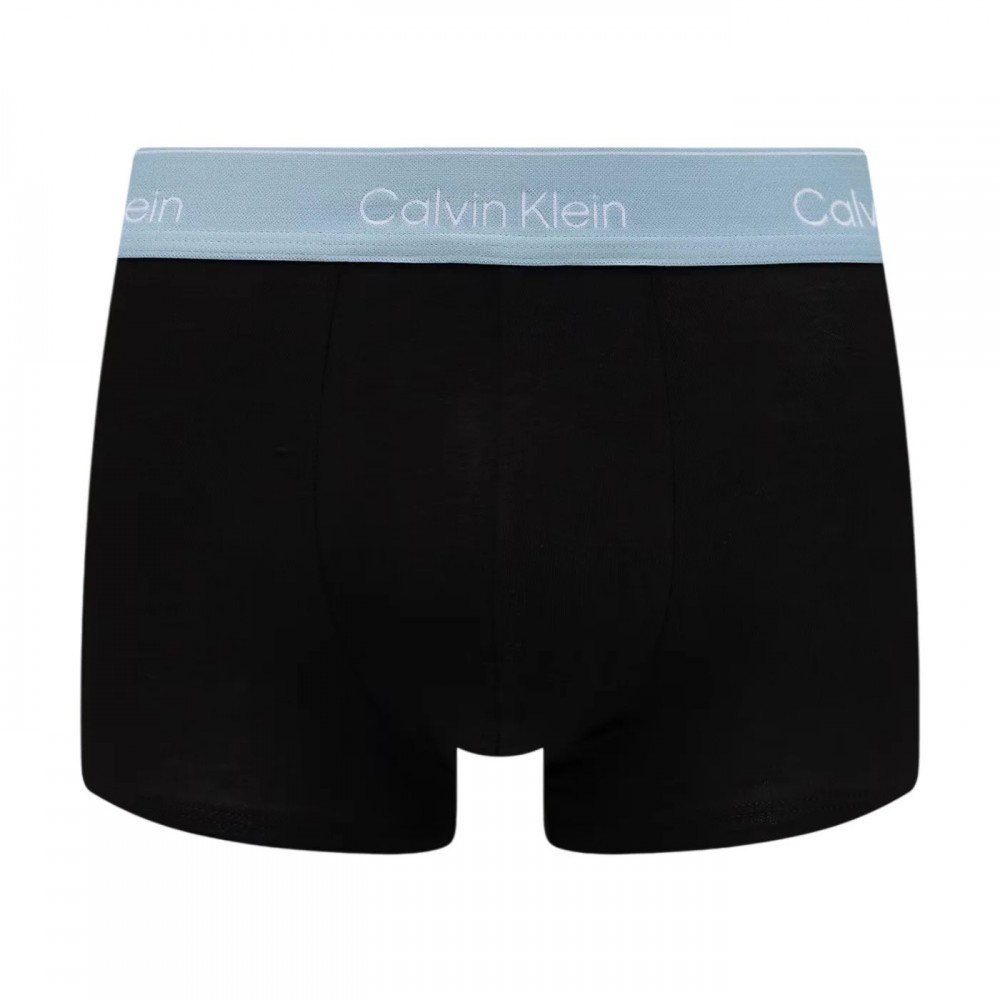 Calvin Klein Low Rise Trunk LV00NB4389-4NK 3pack, Ανδρικά Μπόξερ, ΜΑΥΡΟ