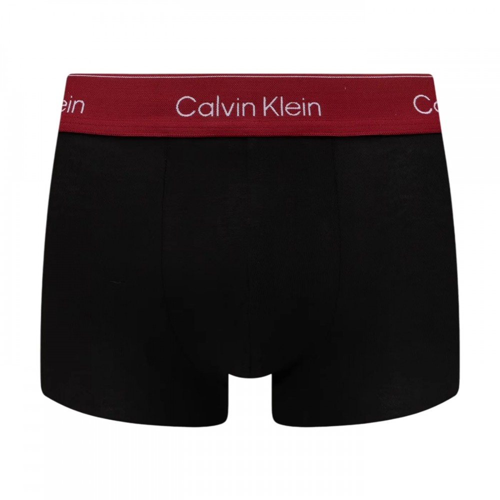Calvin Klein Low Rise Trunk LV00NB4389-4NK 3pack, Ανδρικά Μπόξερ, ΜΑΥΡΟ