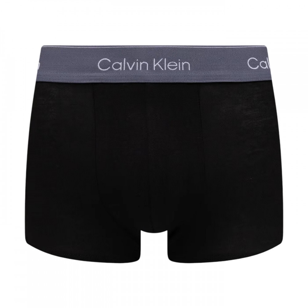 Calvin Klein Low Rise Trunk LV00NB4389-4NK 3pack, Ανδρικά Μπόξερ, ΜΑΥΡΟ