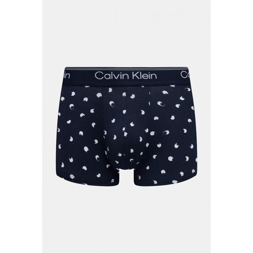 Calvin Klein LV00NB4409-53S, Ανδρικά Μπόξερ Low Rise Trunk Microfiber Stretch  3pack, MULTI COLOR