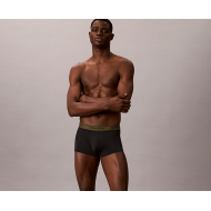 Calvin Klein LV00NB4409-HUE, Ανδρικά Μπόξερ Low Rise Trunk Microfiber Stretch  3pack, ΜΑΥΡ0