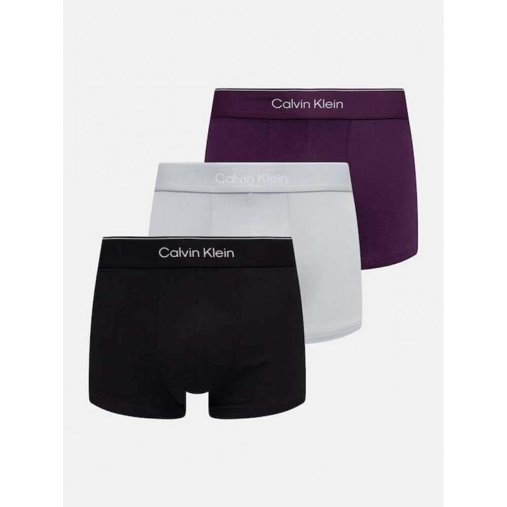 Calvin Klein Low Rise Trunk LV00NB4389-4M0 3pack, Ανδρικά Μπόξερ MULTI COLOR