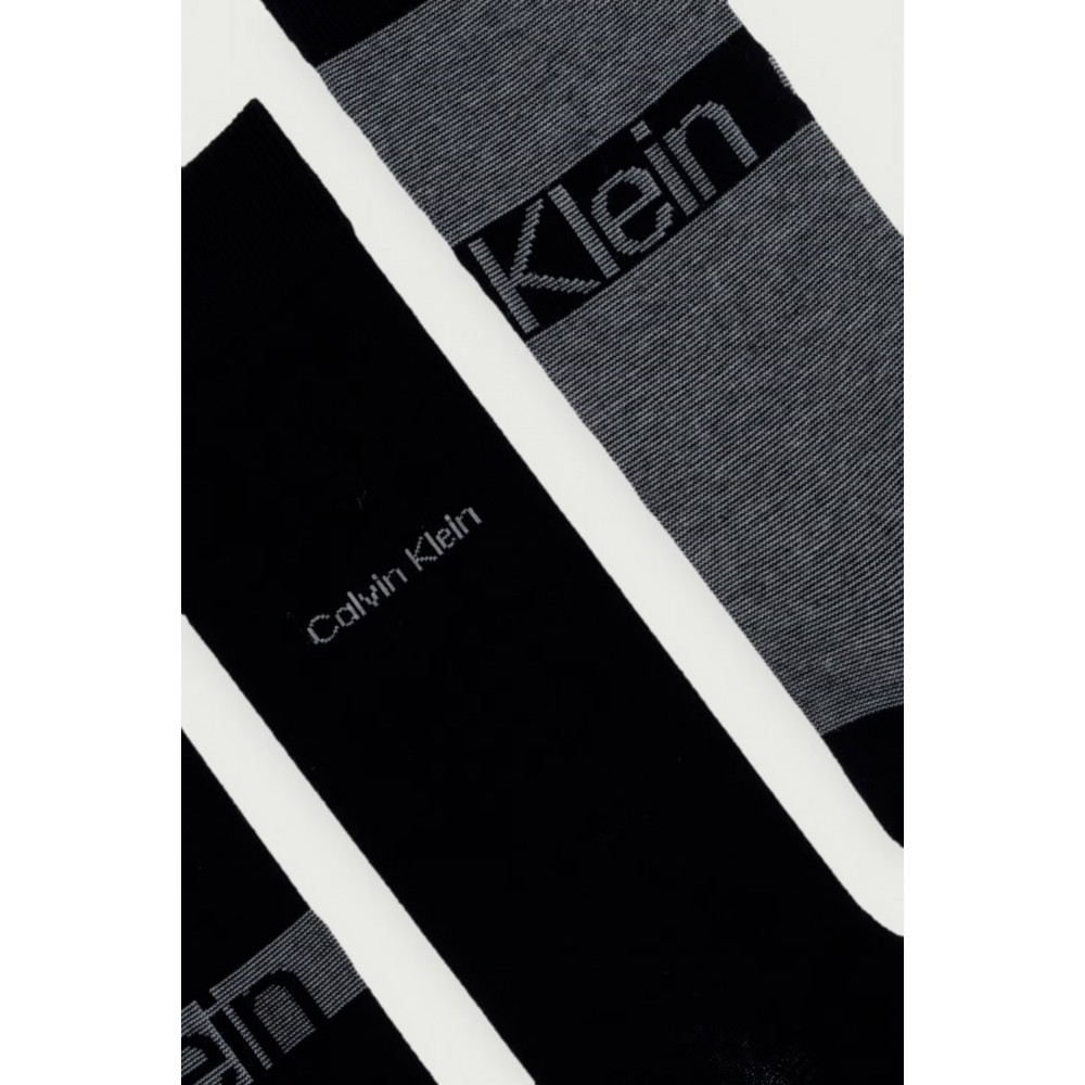 Calvin Klein 701241208-001,  CK MEN SOCK 3 pcs GIFTBOX  LOGO STRIPE