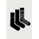 Calvin Klein 701241208-001,  CK MEN SOCK 3 pcs GIFTBOX  LOGO STRIPE