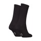 Calvin Klein 701228811-001, Γυναικείες Κάλτσες 2pack Monogram Αθλητικές Με Πετσέτα , ΜΑΥΡΟ