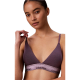 Calvin Klein LV00QF8825-LN1, Light Lined Bralette  Icon Cotton Modal, VINTAGE VIOLET