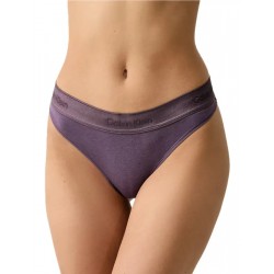 Calvin Klein LV00QF8826-LN Thong Icon Cotton Modal Limited Edition, VINTAGE VIOLET
