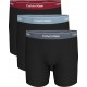Calvin Klein LV00NB4394-4NK, Ανδρικά Boxer Brief Cotton Stretch 3τεμ. Βαμβακερά Με Πόδι, ΜΑΥΡΟ