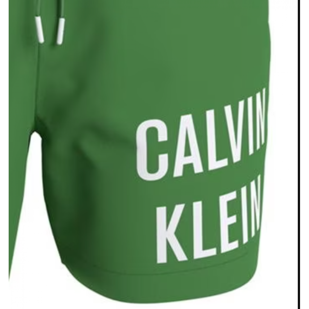 Ανδρικό Μαγιό Calvin Klein Medium Drawstring, KM0KM00794-LXK, GREEN APPLE