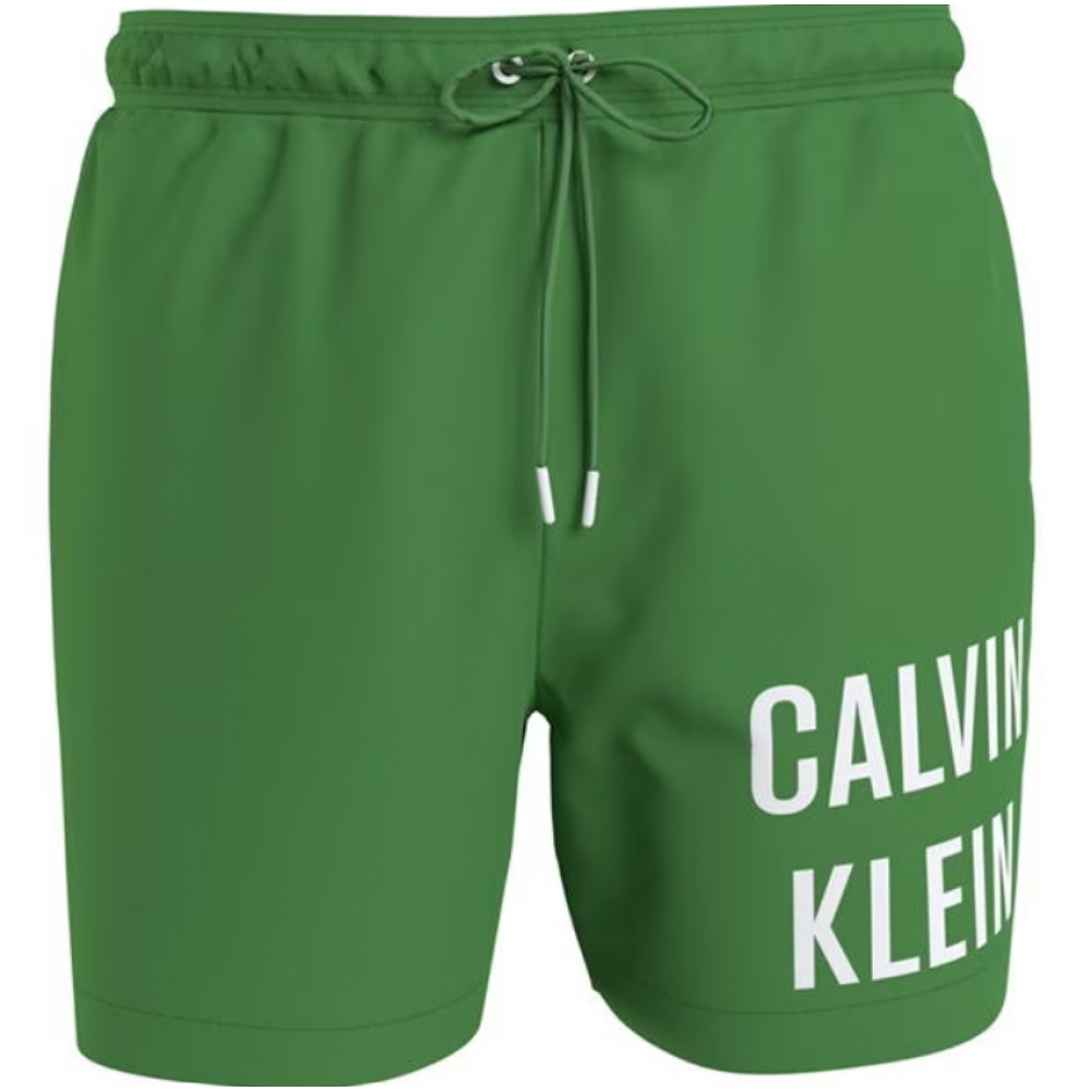 Ανδρικό Μαγιό Calvin Klein Medium Drawstring, KM0KM00794-LXK, GREEN APPLE