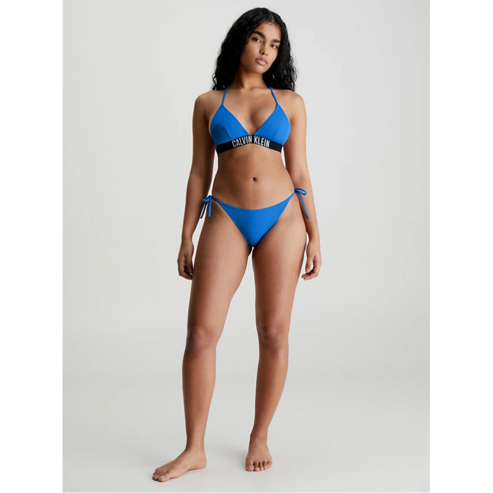 Calvin Klein Tie Side Bikini Bottom KW0KW01982-C4X, Γυναικείο Κυλοτάκι Μαγιό DYNAMIC BLUE