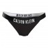 Γυναικείο Brazilian Κυλοτάκι Μαγιό  Calvin Klein KW0KW01984-BEH, χωρίς ραφές πίσω, ΜΑΥΡΟ