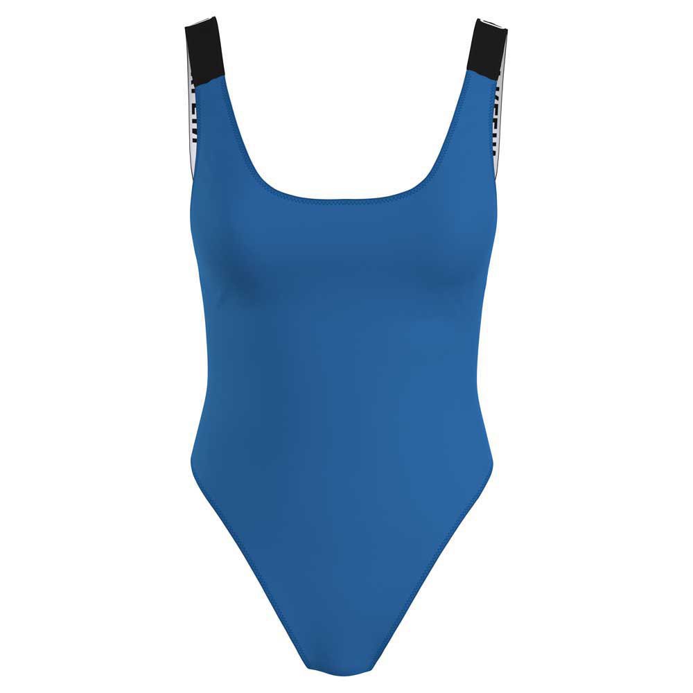 Calvin Klein Scoop Back One Piece KW0KW01995 C4X, Γυναικείο Ολόσωμο μαγιό  Dynamic Blue