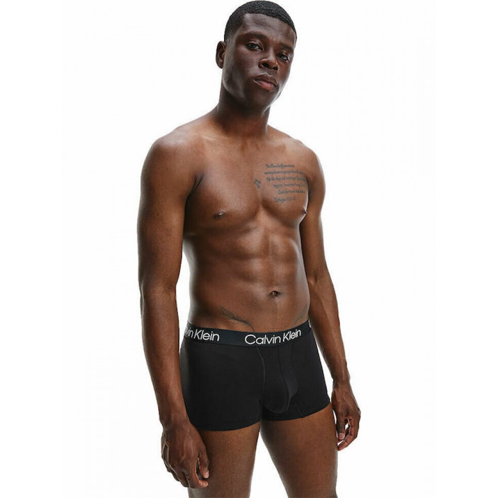 Ανδρικά Boxer Calvin Klein Modern Structure Trunk 000NB2970A-7V1 3pack ΜΑΥΡΟ