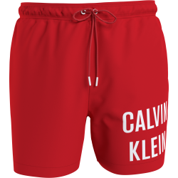 Ανδρικό Μαγιό  και Μεγάλα Μεγέθη Calvin Klein Medium Drawstring, KM0KM00794-XNE,  CAJUN RED