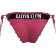 Γυναικείο Μαγιό Κυλοτάκι Calvin Klein  Side Tie Bikini KW0KW01985-XI1, PINK FLASH