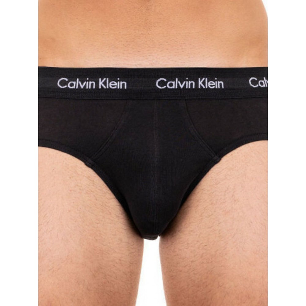 Calvin Klein Hip Brief  0000U2661G-YKS  σε oικονομική συσκευασία  3 τεμαχίων