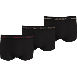 Ανδρικα Boxer Calvin Klein Low Rise Trunk 0000U2664G-NOU 3pack, ΜΑΥΡΑ