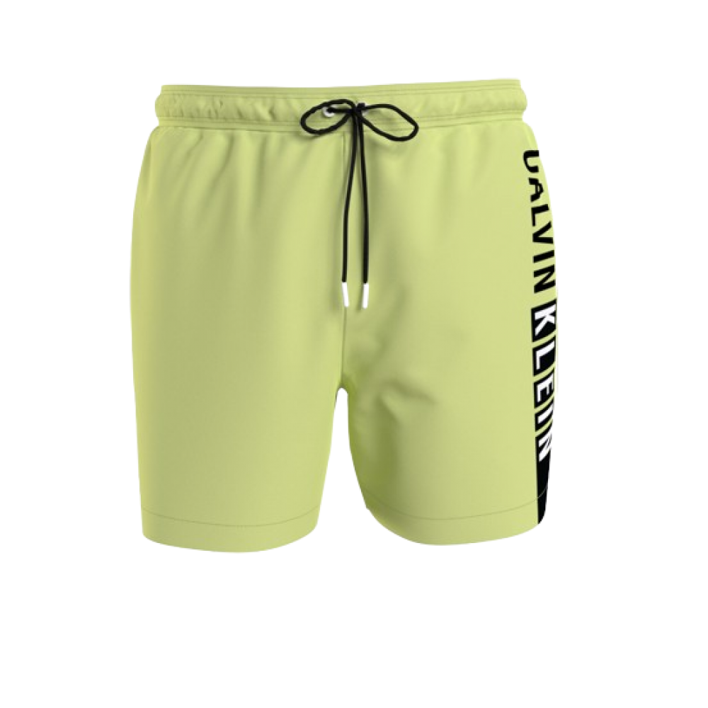 Ανδρικό Μαγιό Calvin Klein Medium Drawstring Swimwear Men KM0KM00991-M0T, LIGHT GREEN